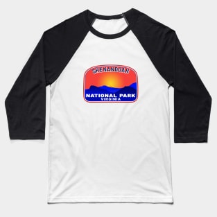 Shenandoah National Park Virginia Baseball T-Shirt